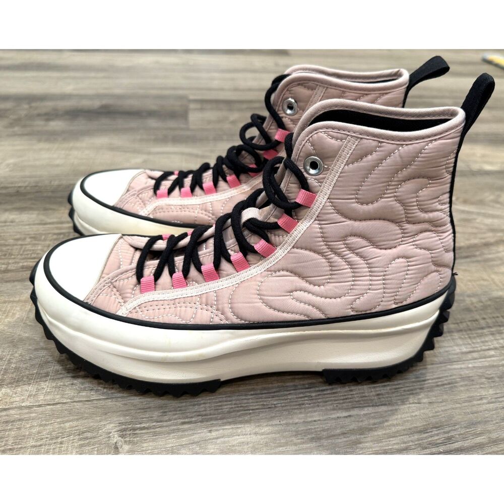 Converse Run Star Hike Platform High Pink Size 9